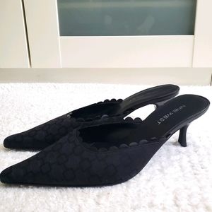 Nine West Black Mule Size 8